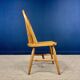 Set of 6 solid pine chairs from the 80s