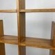 Midcentury Scandinavian teak wall shelf unit, 1960s-1970s
