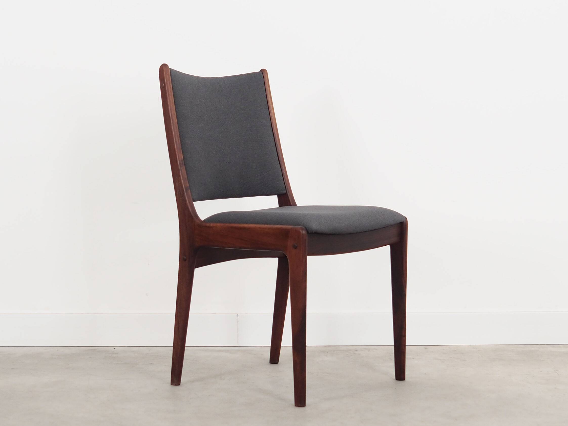 Set of six rosewood chairs, Danish design, 1960s, designer: Johannes Andersen