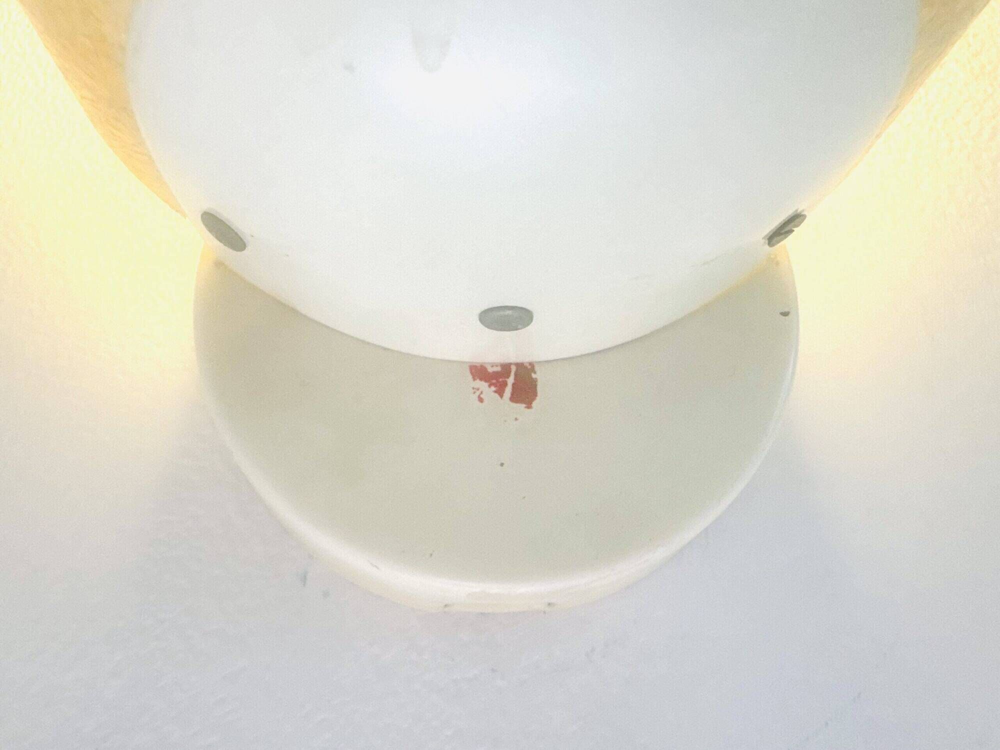 Model Nd11 Fiberglass Wall Lamp By Louis Kalff For Philips, The Netherlands 1950S