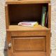 Small furniture bedside 30s solid oak