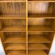 Large vintage teak bookshelf by Hundevad & Co., 1960s