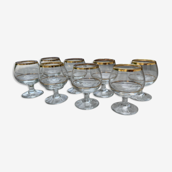 Set of 8 liquor glasses
