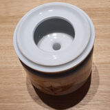 Porcelain sugar pot