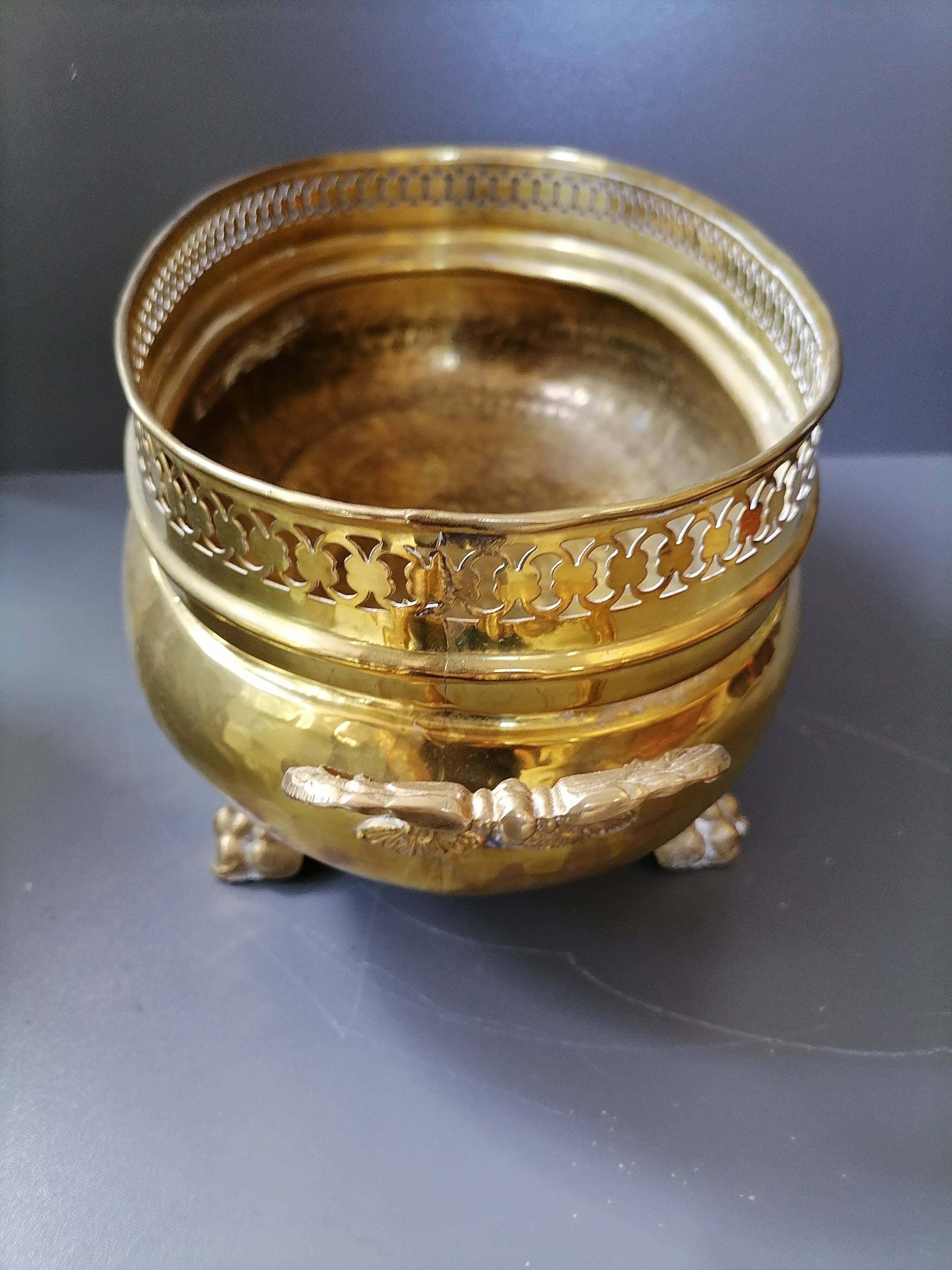 Jardinière laiton