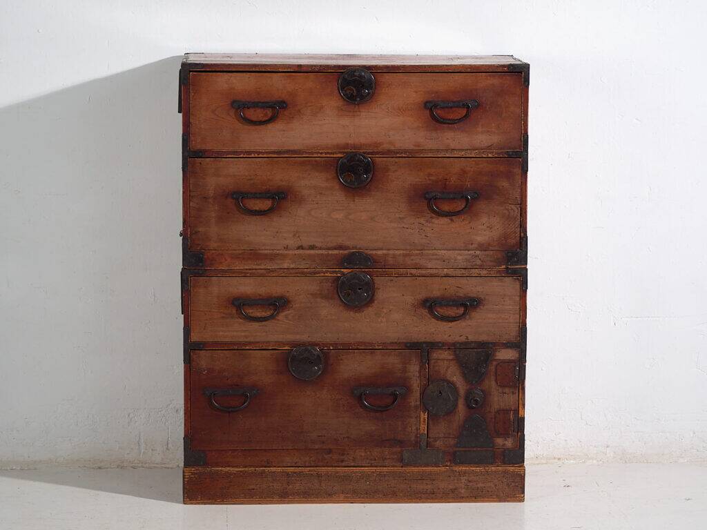 Antique Japanese tansu – Meiji/Taishō period (c.1868-1926) #100
