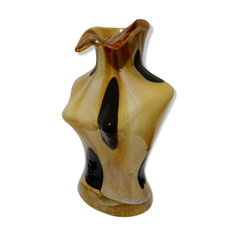 Vase vintage en forme de buste de femme
