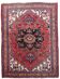 Tapis Hamadan vintage fait main en laine – 92 x 132 cm - 1C1040