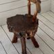 Chaise d’appoint en bois massif
