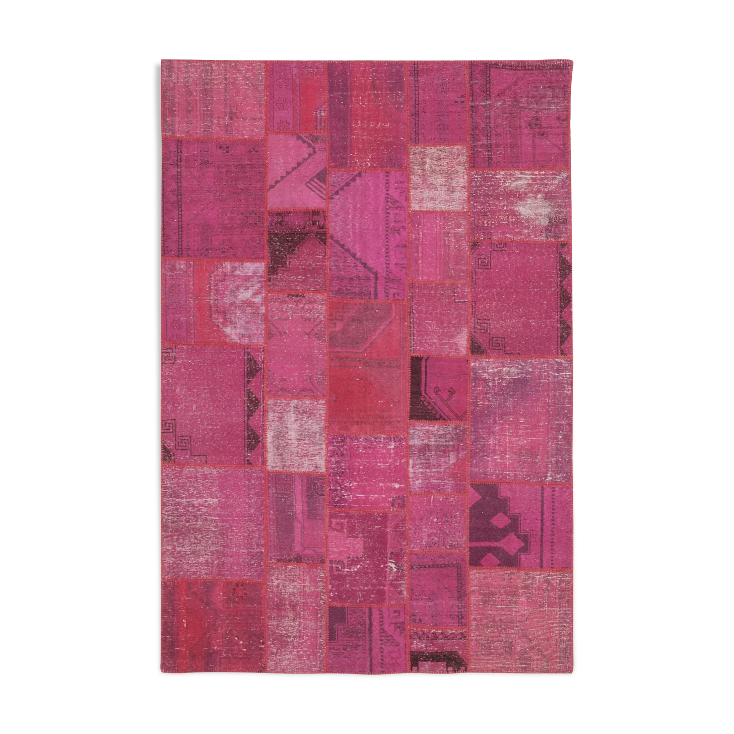 Hand-knotted turkish vintage 204 cm x 302 cm