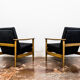 Pair of GFM 142 Armchairs by Edmund Homa, 1960s