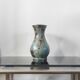 Vase balustre vintage en céramique émaillée