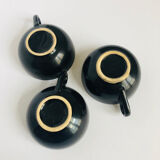 Set of 3 coffee cups