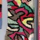 Handmade wall decoration rug 45x70 cm