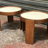 Side tables by Gianfranco Frattini for Cassina 60s