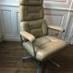 Fauteuil cuir années 70