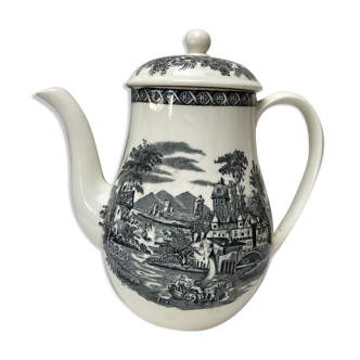 Cafetière en porcelaine Wedgwood modèle "Lugano"
