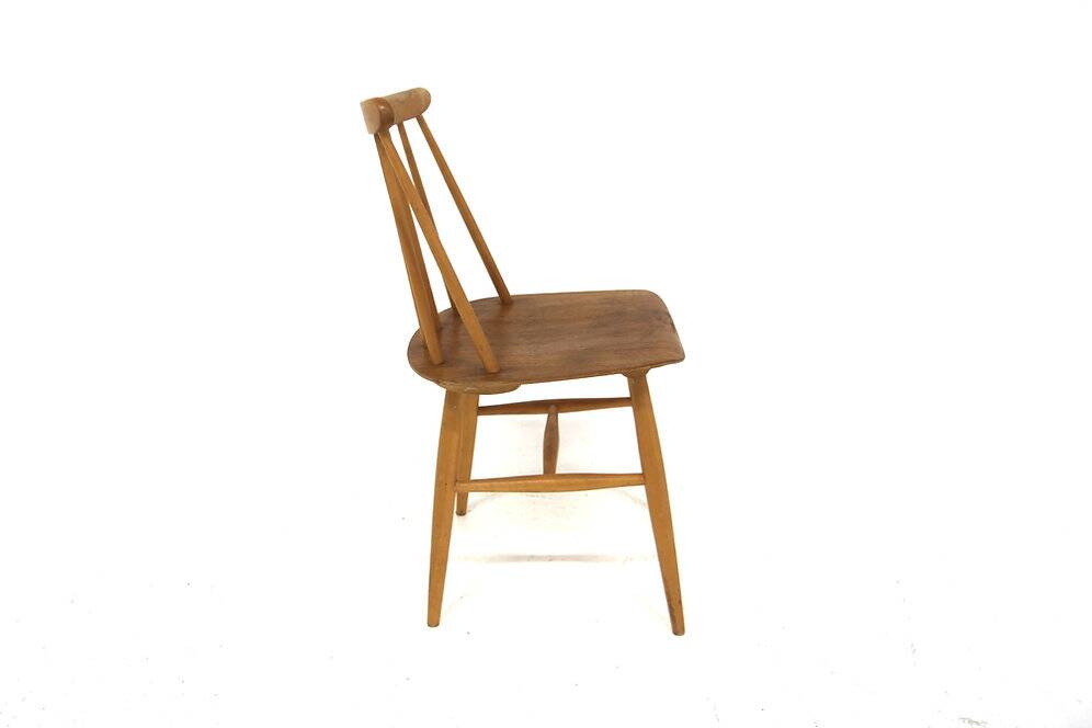 Set of 4 "Fanett" teak chairs by Ilmari Tapiovaara, Sweden, 1960