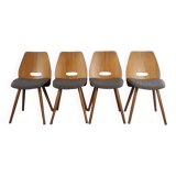 Set 4 chaises Lollipops, design Jiràk, 1960s