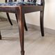 Pair of English Sheraton chairs in mahogany early twentieth century