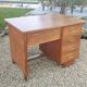 Mid-century teacher's desk.