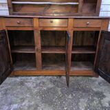 Buffet parisien vintage rustique 3 portes 3 tiroirs