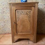 Antique Art Deco walnut sideboard