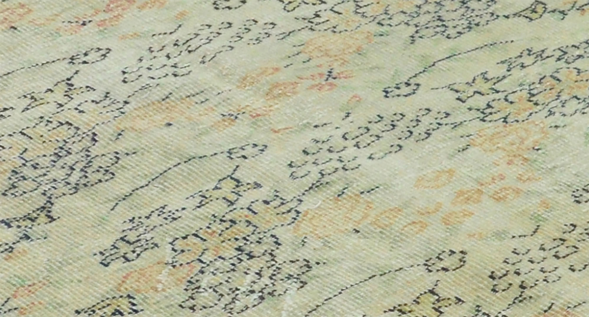 Anatolian handmade vintage rug 272 cm x 168 cm