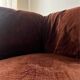 Cinna sofa in golden brown velvet, Roset 1970