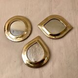 Trio Miroir Laiton