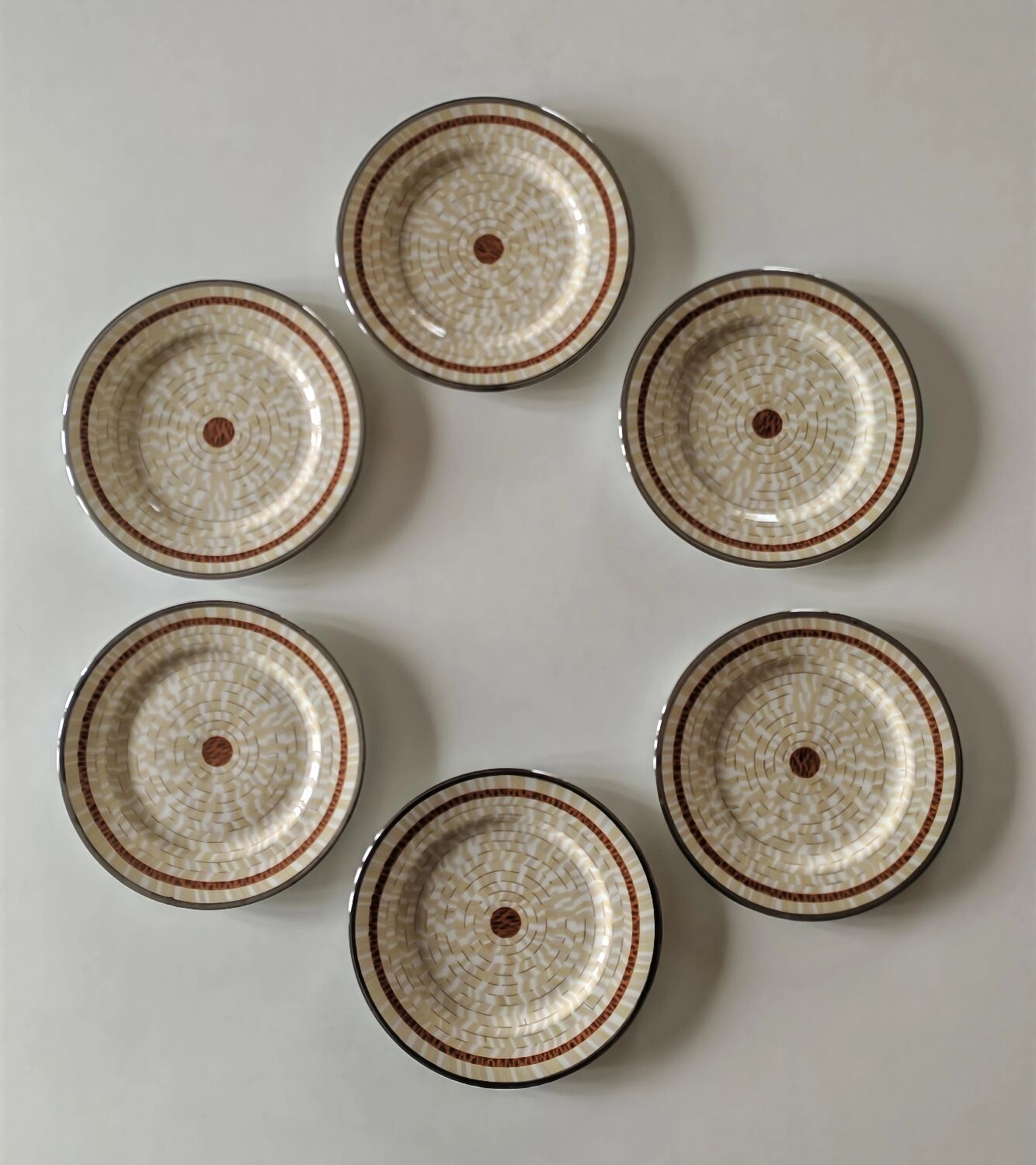 Geneviève Lethu dessert plates