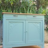 Green art deco buffet