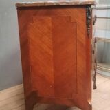 Transitional style inlaid chest of drawers