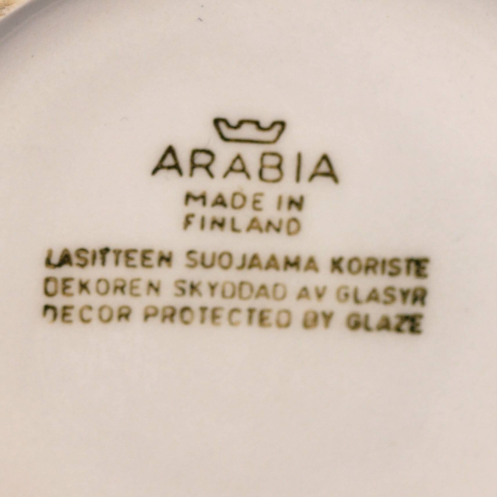 Arabia of Finland « Heluna » Pot à lait Anja Kuurikka & Kaj Frank Design sc