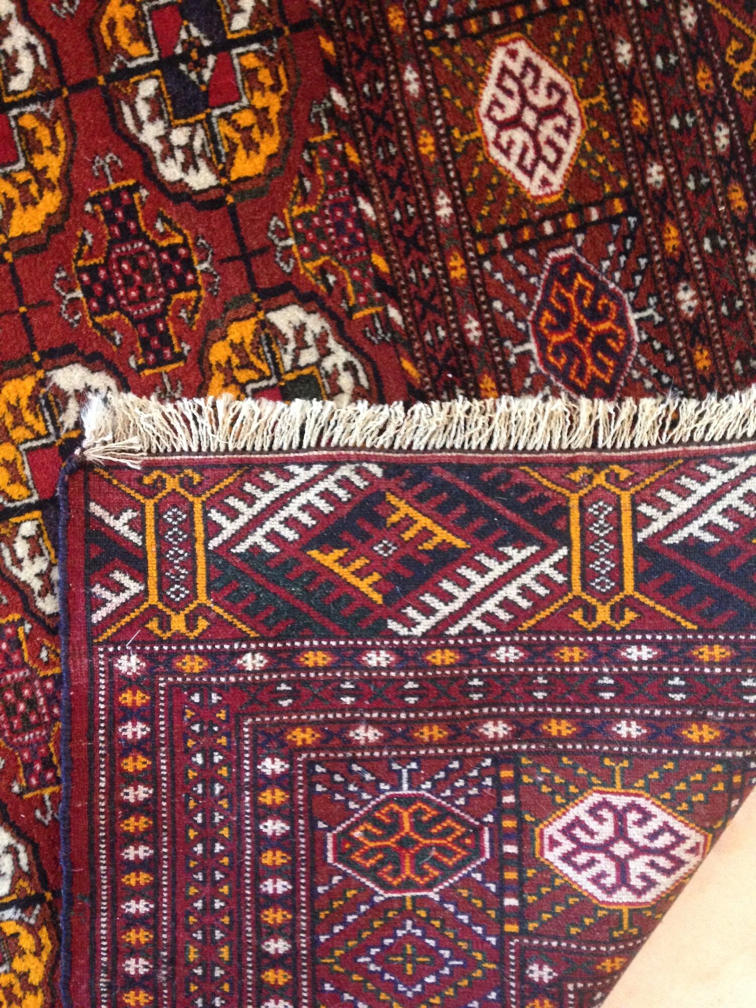Oriental carpet bukhara 125 x 200 cm