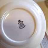 15 white earthenware plates