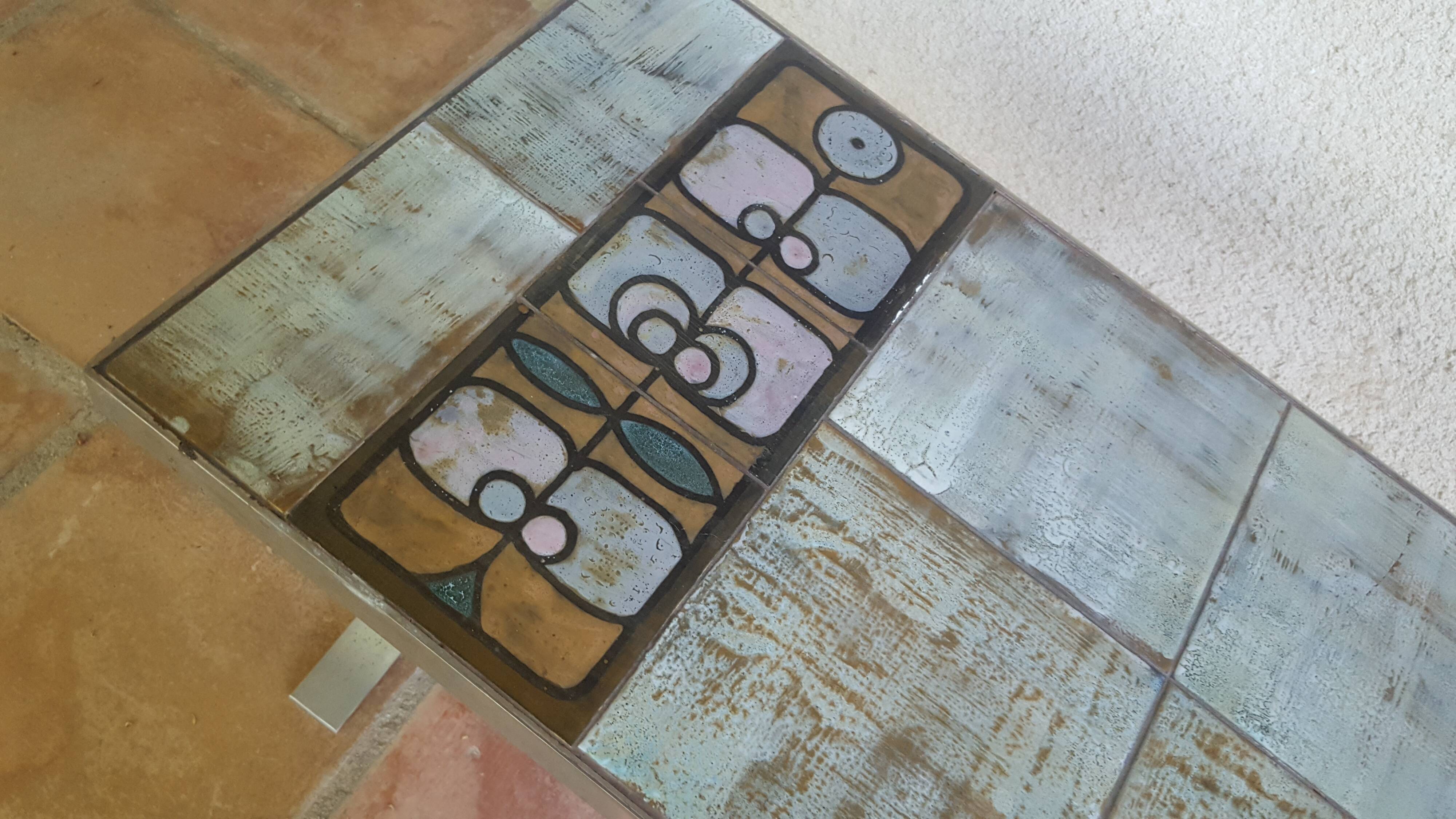 Vintage ceramic coffee table