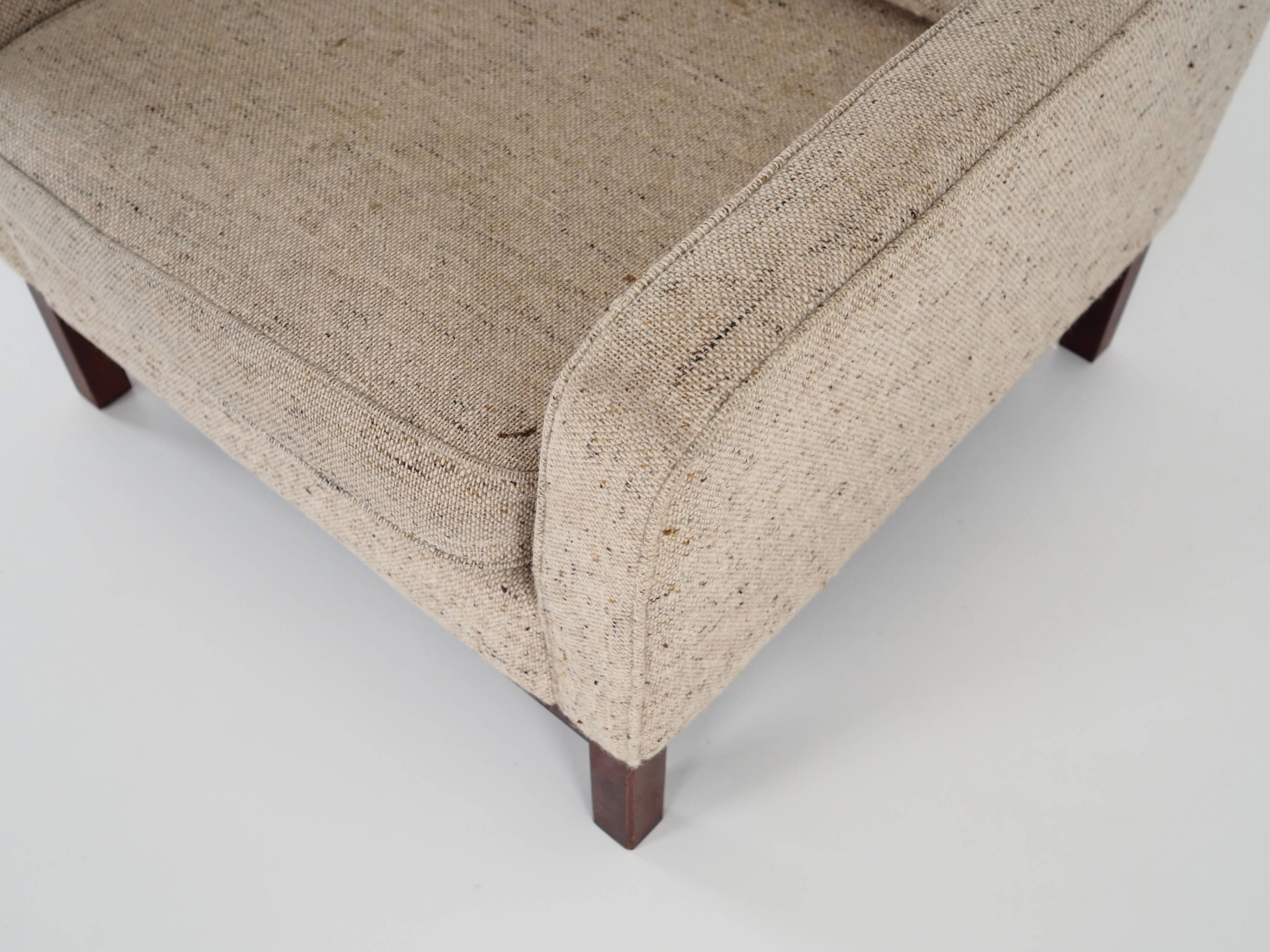 Beige armchair, Danish design, 1970s, production: Denmark