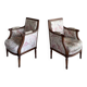 Antique bergère armchairs
