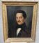 19th Century Portrait of a Young Man Oil Painting, Framed
