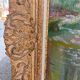 Large oil on canvas signed Reine Cimière - Salon de Paris 1964