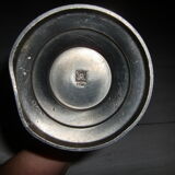 Slender pewter jug