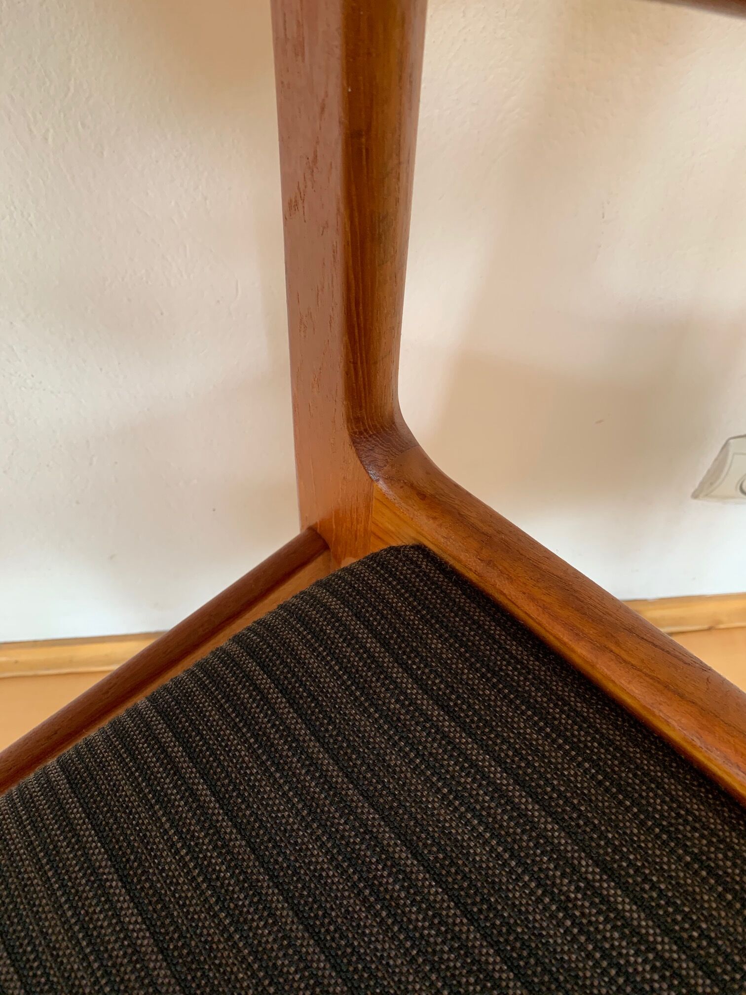 Designer chair Henning Kjærnulf, Soro Stolefabrik, Denmark, 1960s