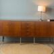 Buffet / armoire / buffet vintage XL en bois