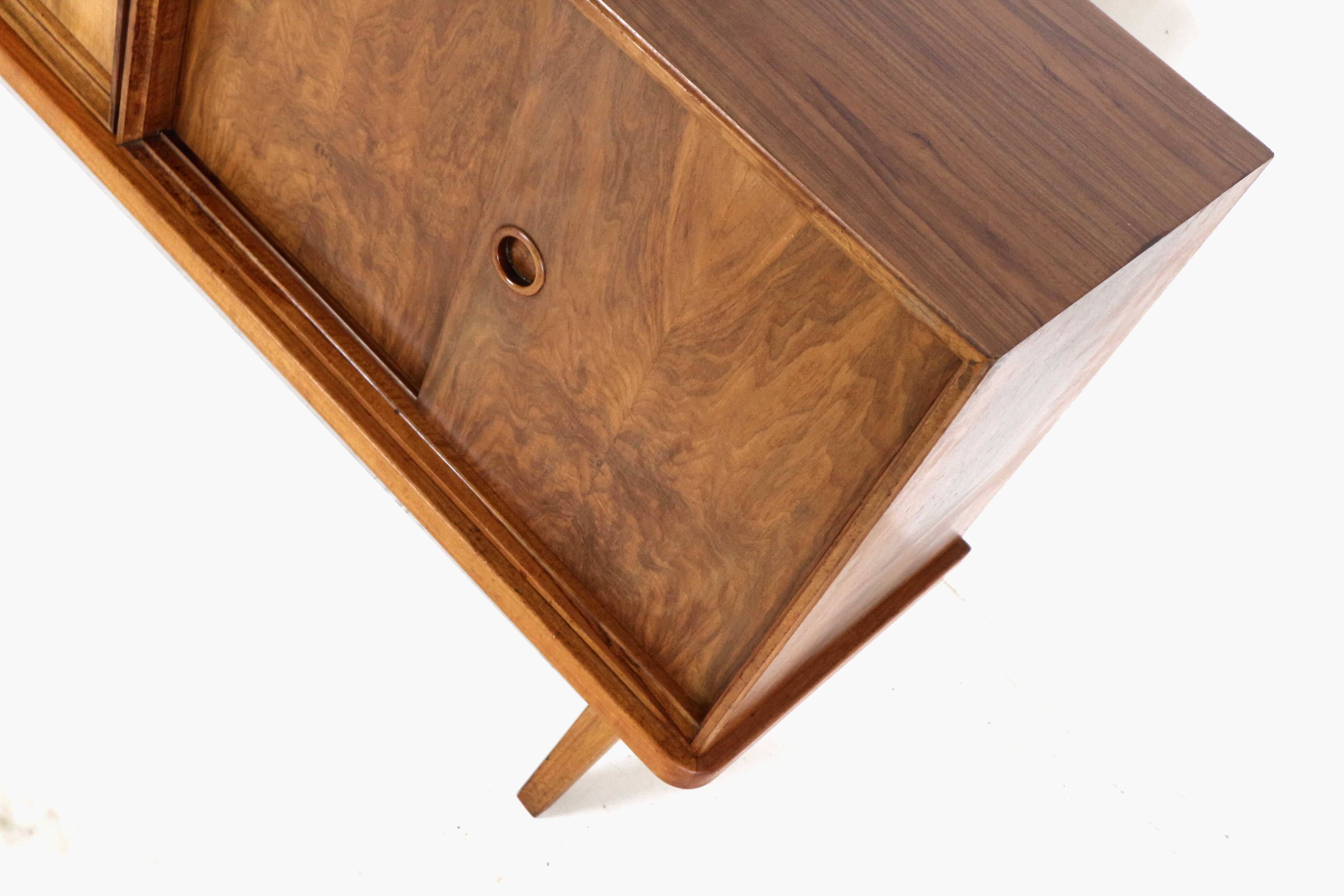 Vintage walnut sideboard by Rudolf B. Glatzel by Fristho Franeker from 1955