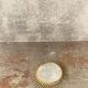 Vintage gold metal sun mirror