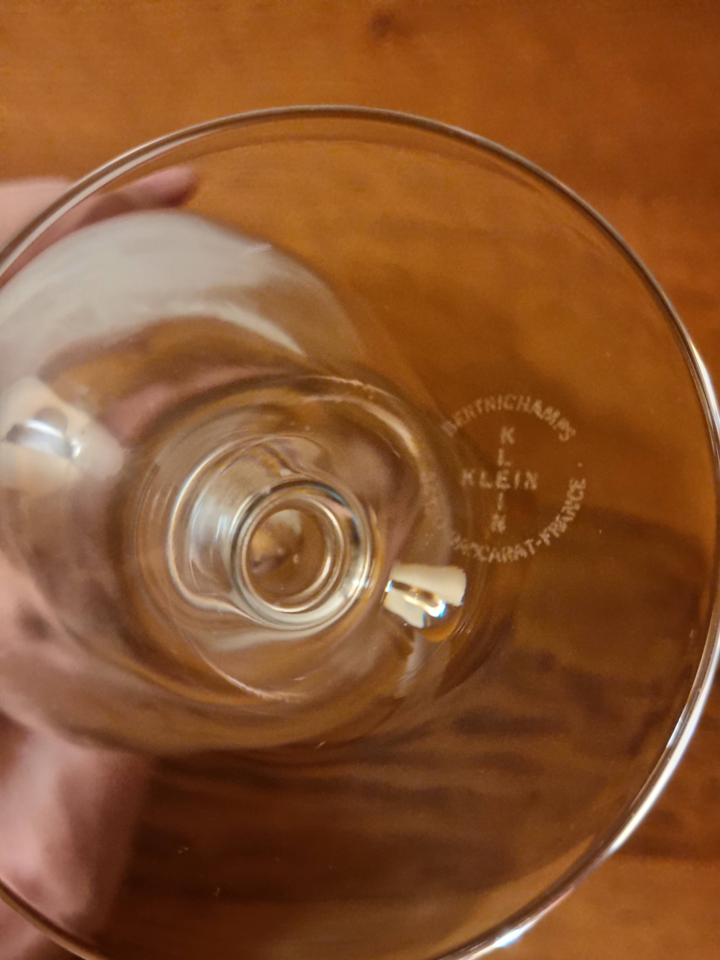 Hand-cut Baccarat crystal soliflore vase