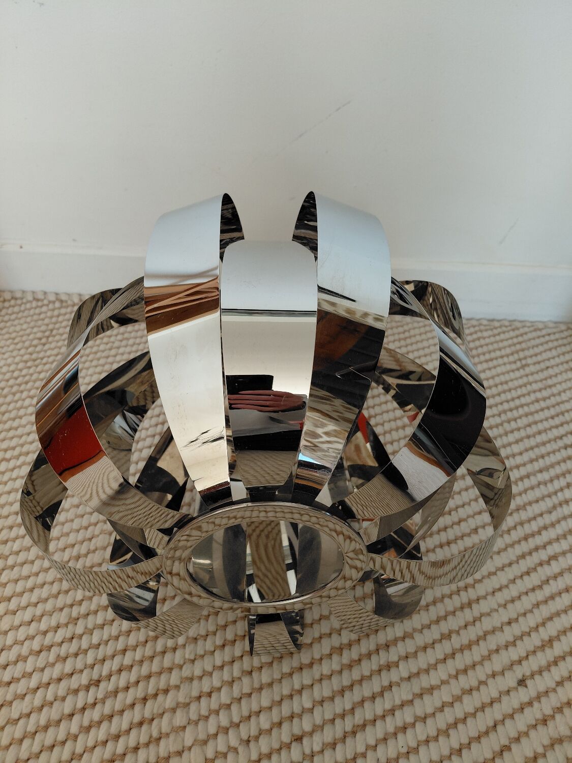 Chrome vintage suspension design space age - 1970s