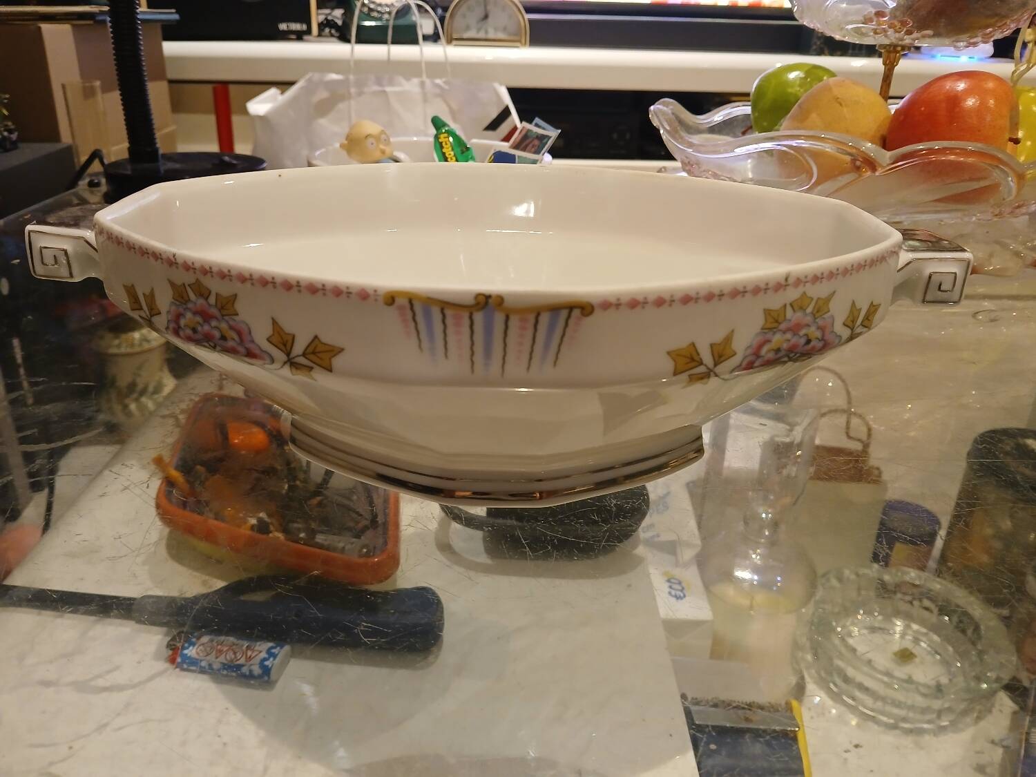 Art Deco vegetable cabinet