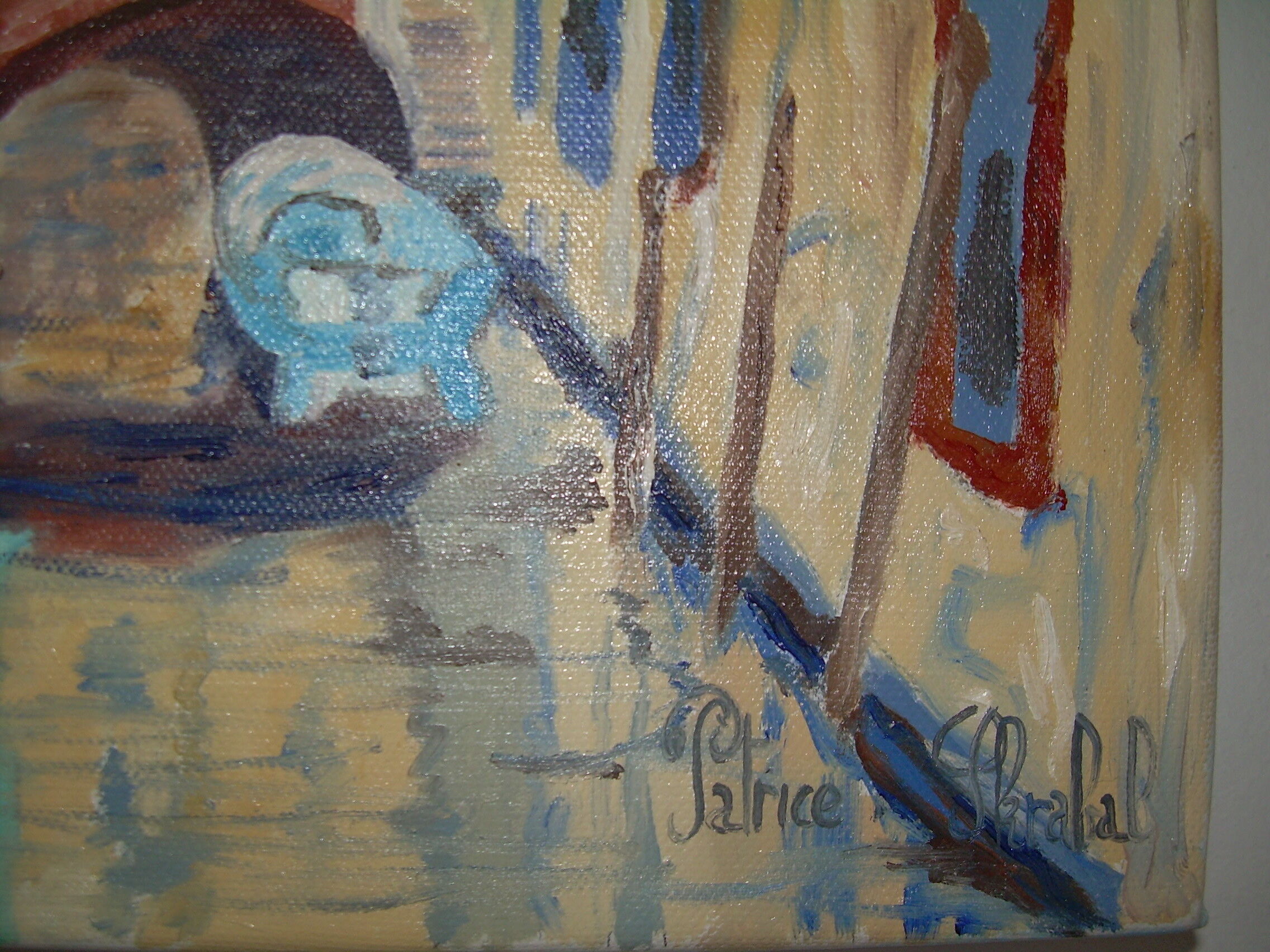 Oil on canvas by Patrice Skrabal: Venice